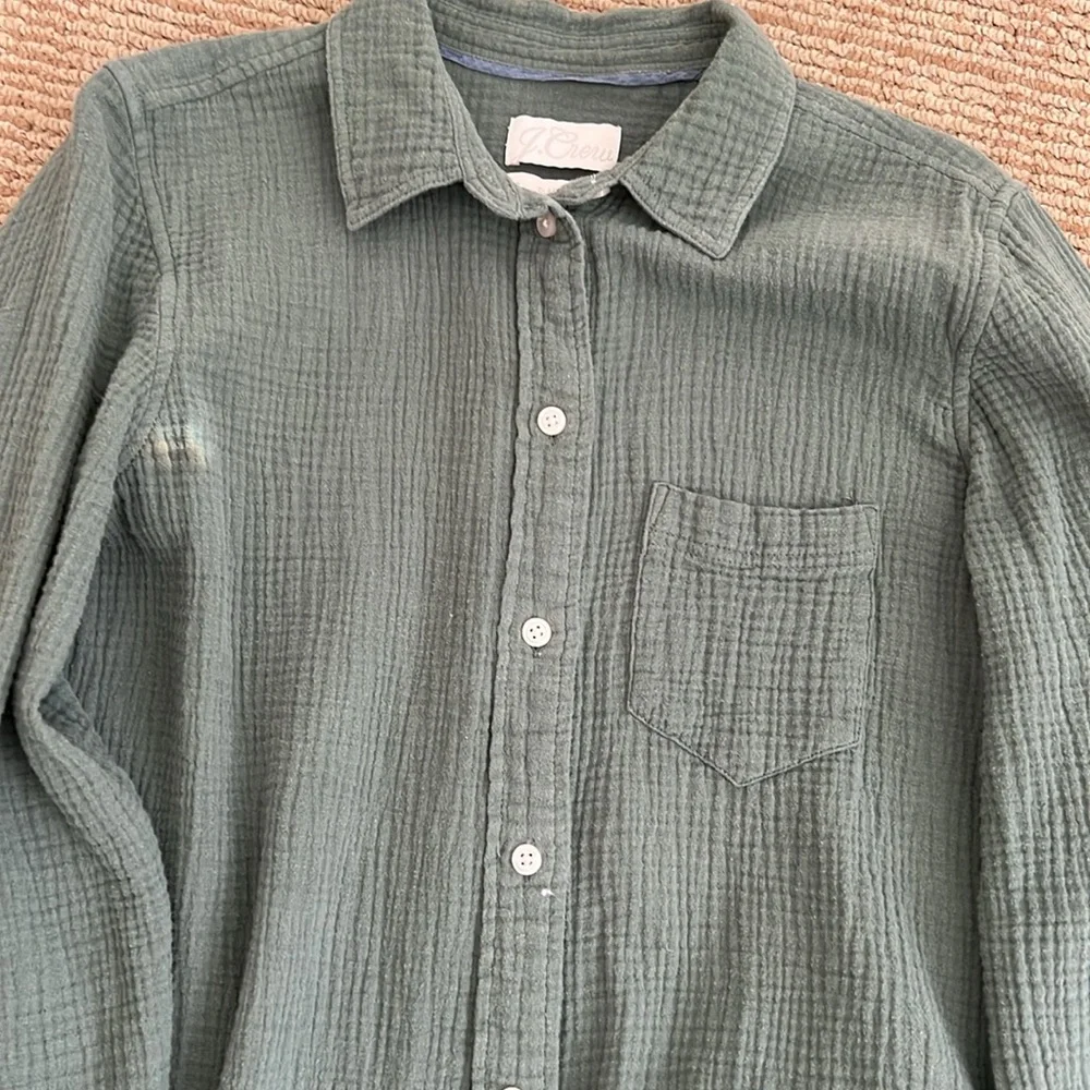 J Crew Garçon Gauze Shirt - Picture 6 of 7